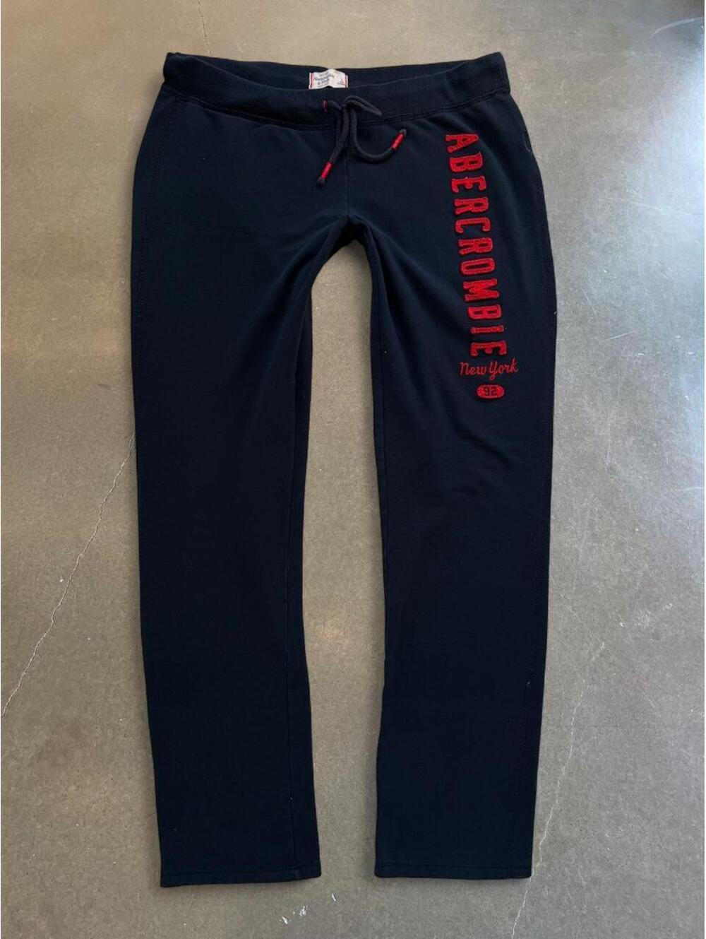 Abercrombie & Fitch Vintage Y2K Navy Sweatpants | Unisex L
